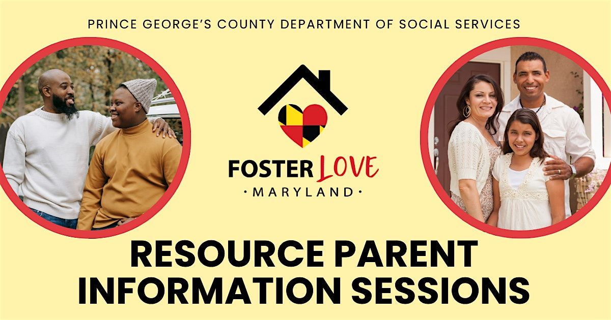 Resource Parent Information Sessions in Prince George's County