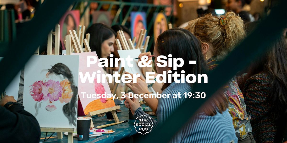 Paint & Sip - Winter Edition