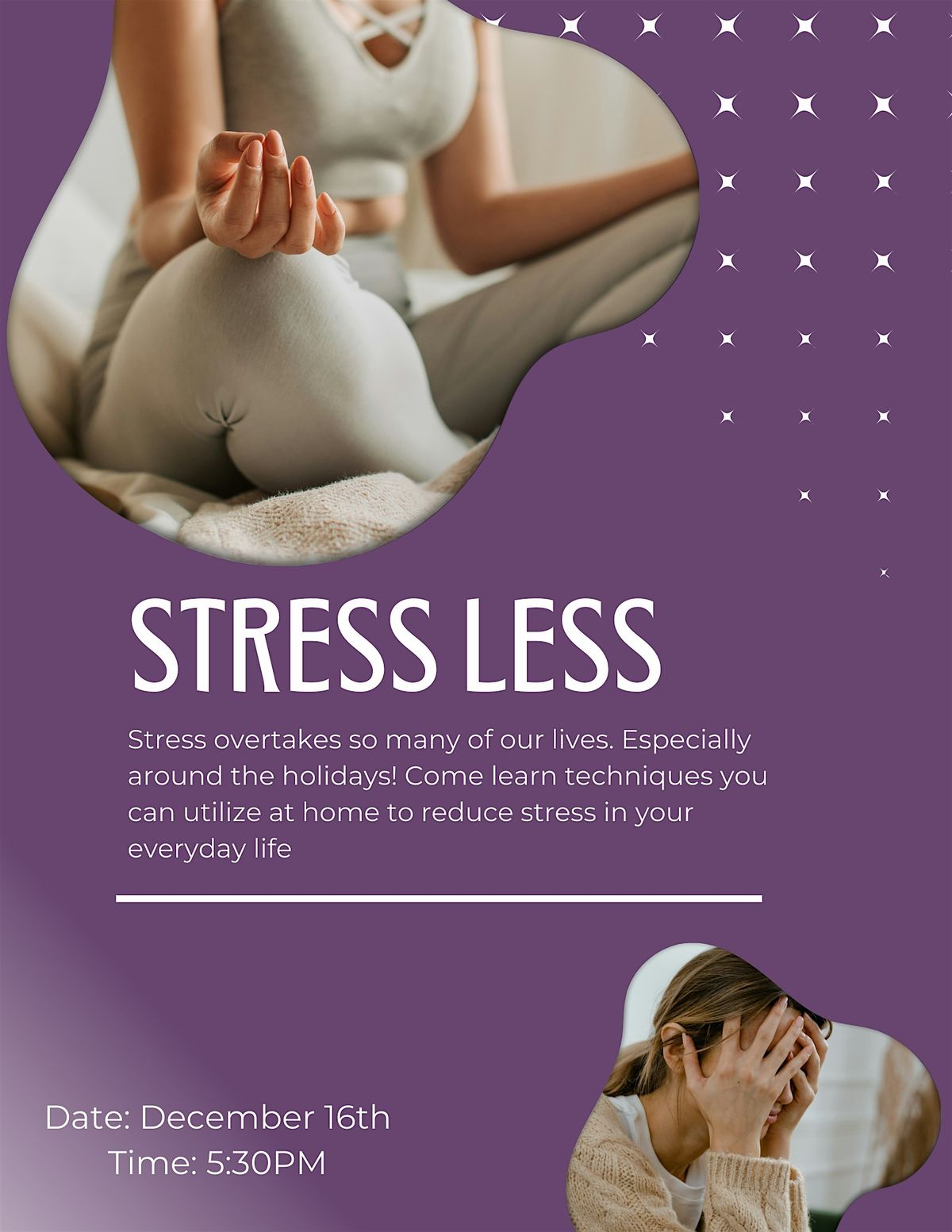 Stress Less Workshop