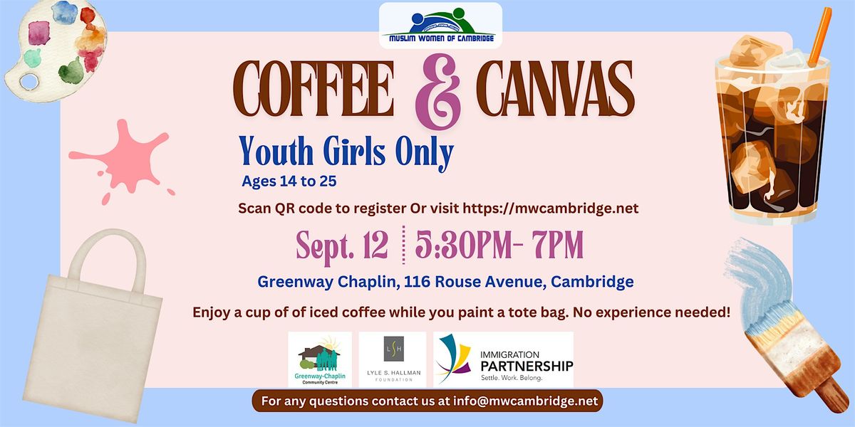 Coffee & Canvas Youth Girls