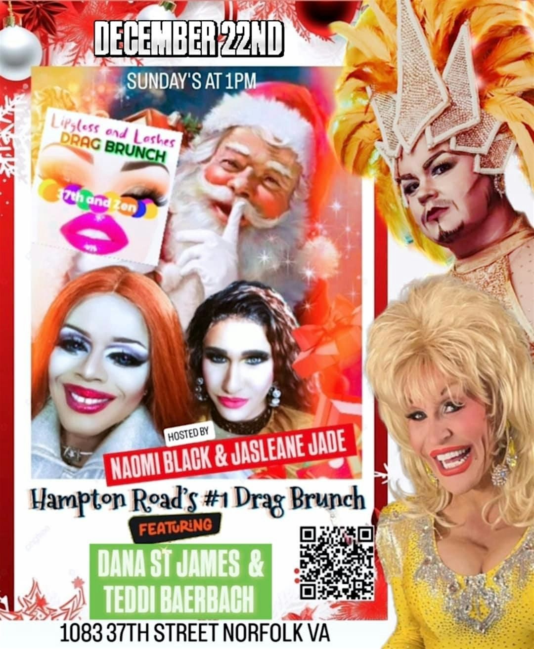 LIPGLOSS AND LASHES DRAG BRUNCH -12\/22\/24