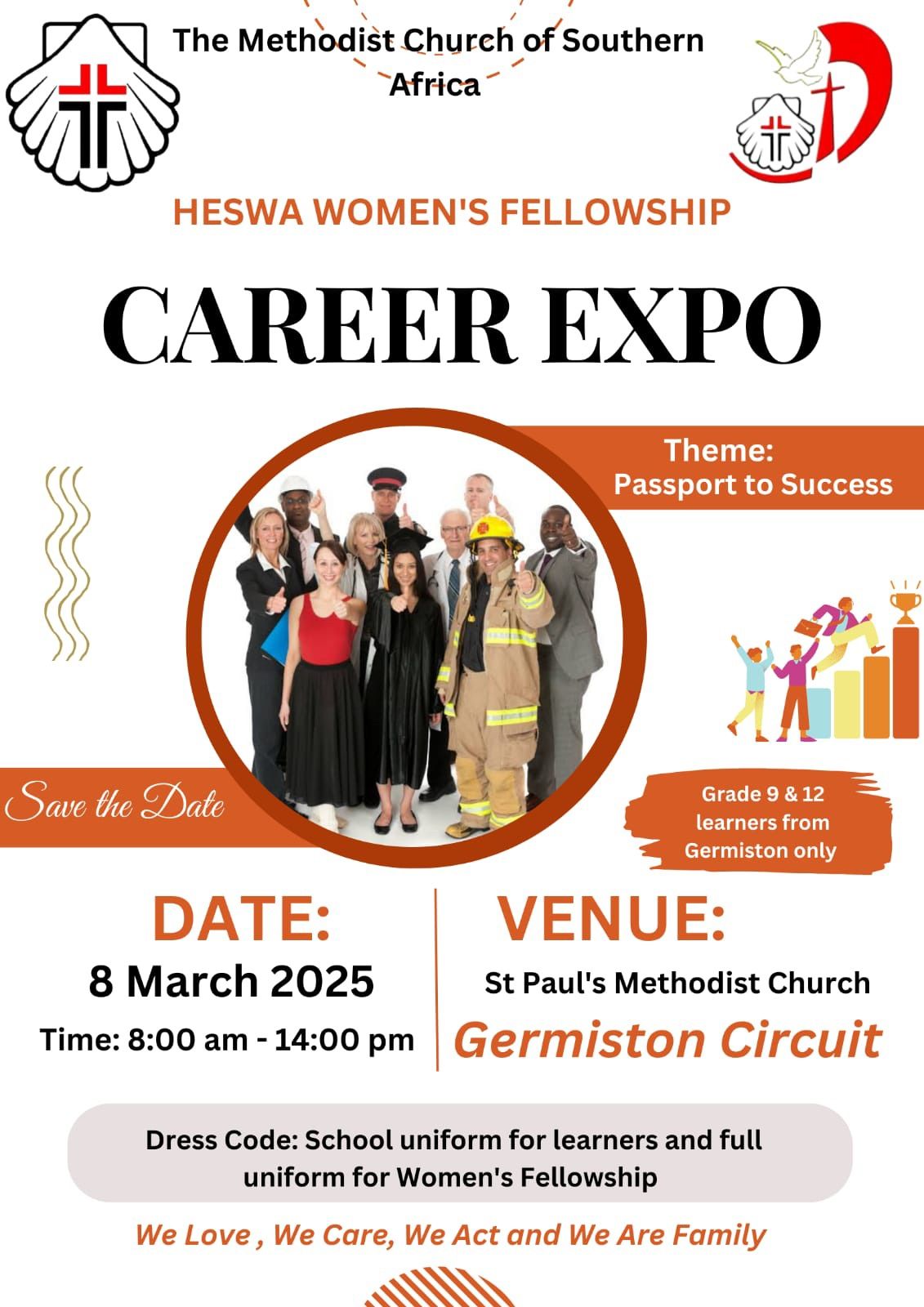 Career Expo in Germiston Circuit St Paul\u2019s Methodist Church 