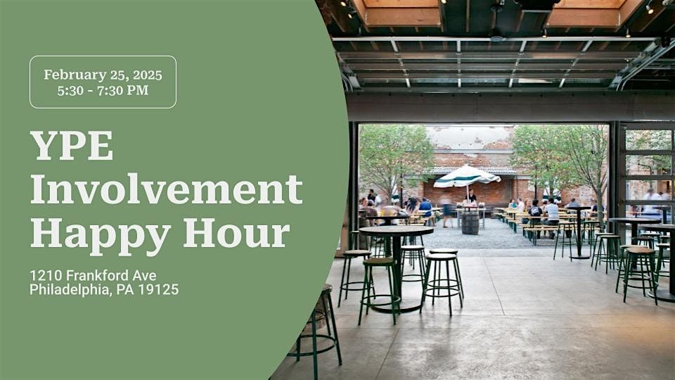 YPE Involvement Happy Hour - Frankford Hall