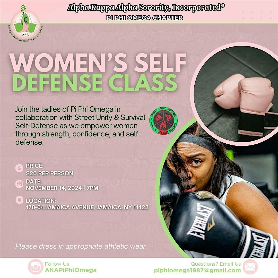 Pi Phi Omega Women's Self Defense Class