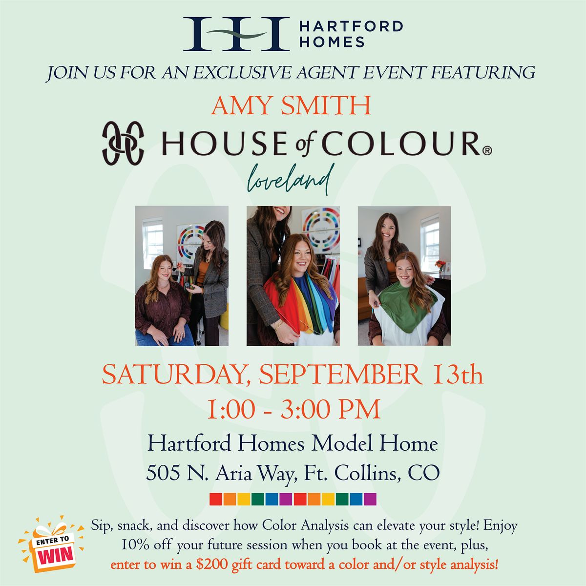 EXCLUSIVE REALTOR EVENT: Color Analysis at Bloom Model Homes