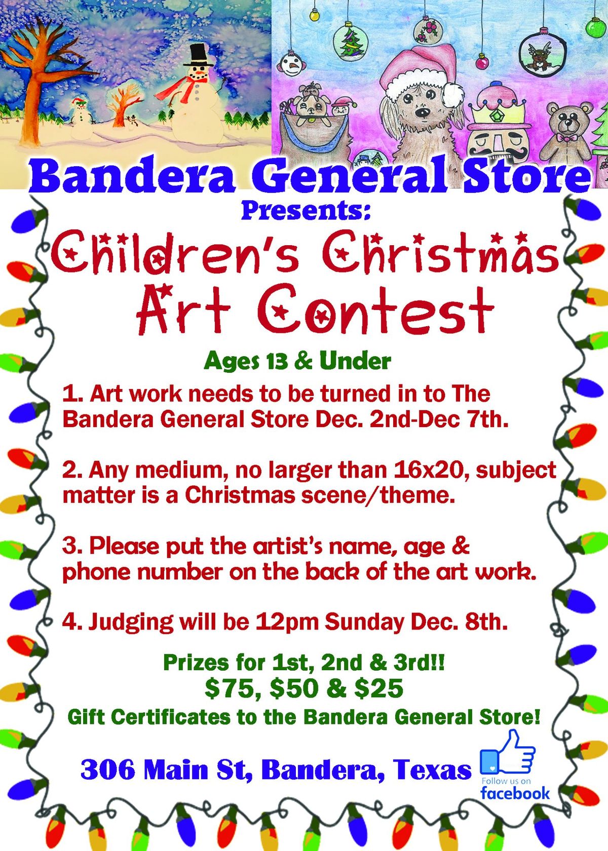 Children's Christmas Art Contest