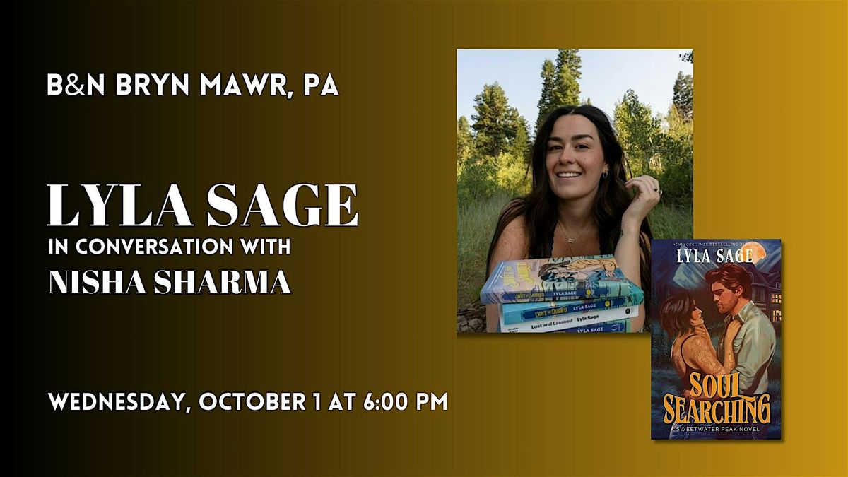 Lyla Sage Celebrates SOUL SEARCHING with Nisha Sharma at B&N Bryn Mawr