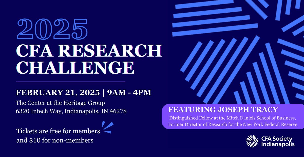 CFA Indianapolis Student Research Challenge