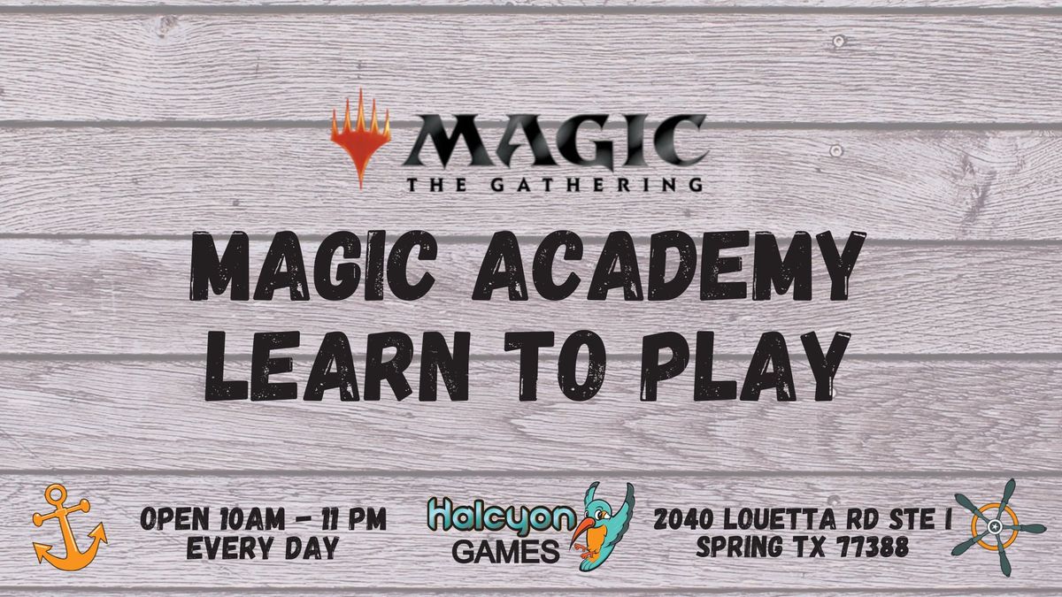 Magic Academy Learn to Play 