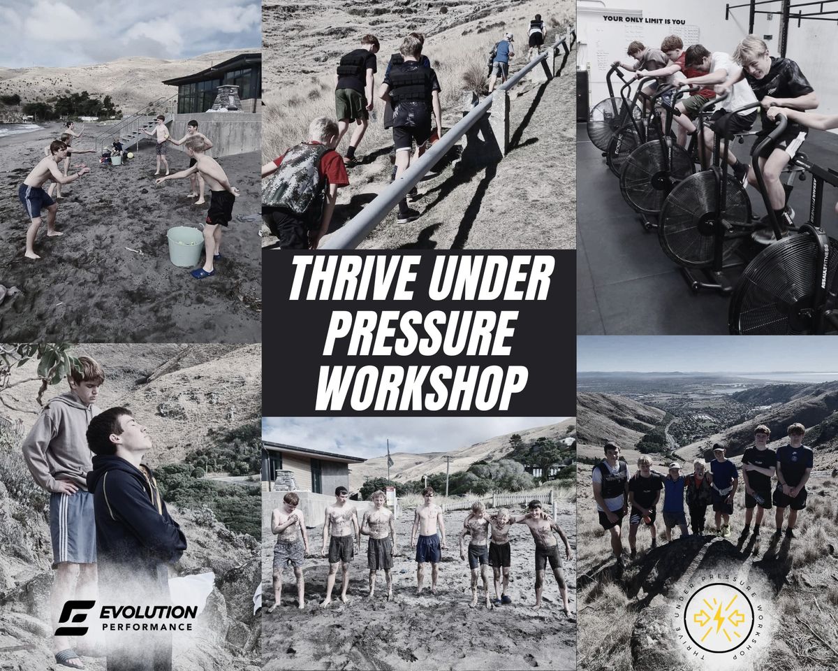 Thrive Under Pressure Workshop for Youth