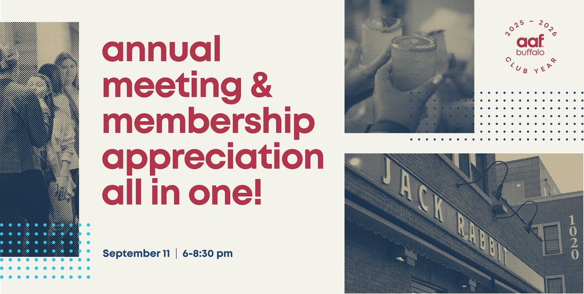 2025-26 Annual Meeting & Membership Appreciation