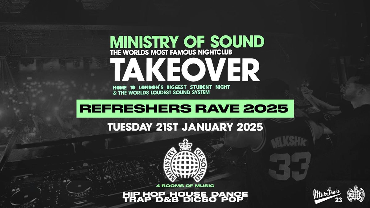 The MINISTRY OF SOUND TAKEOVER 