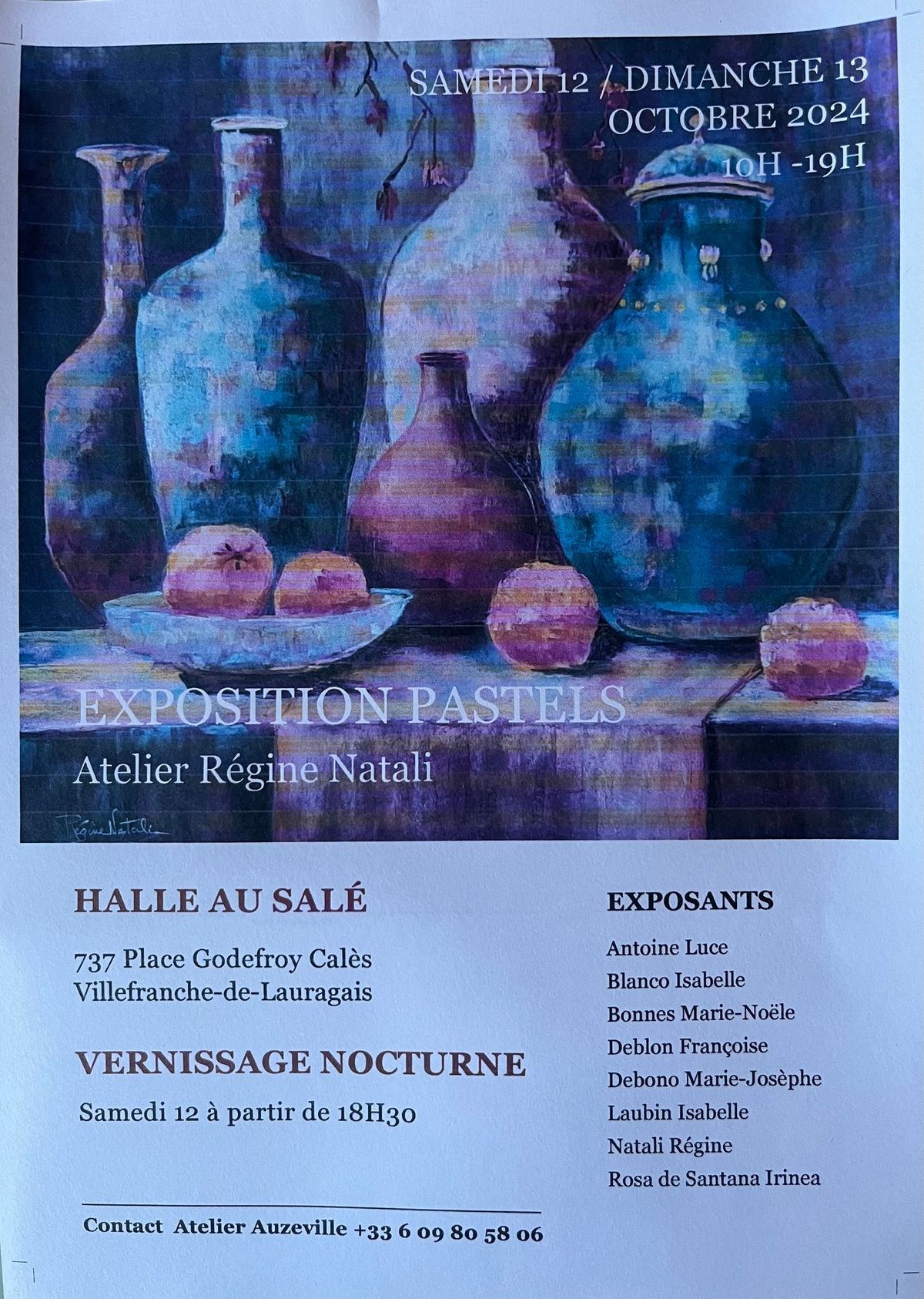 Exposition de pastels