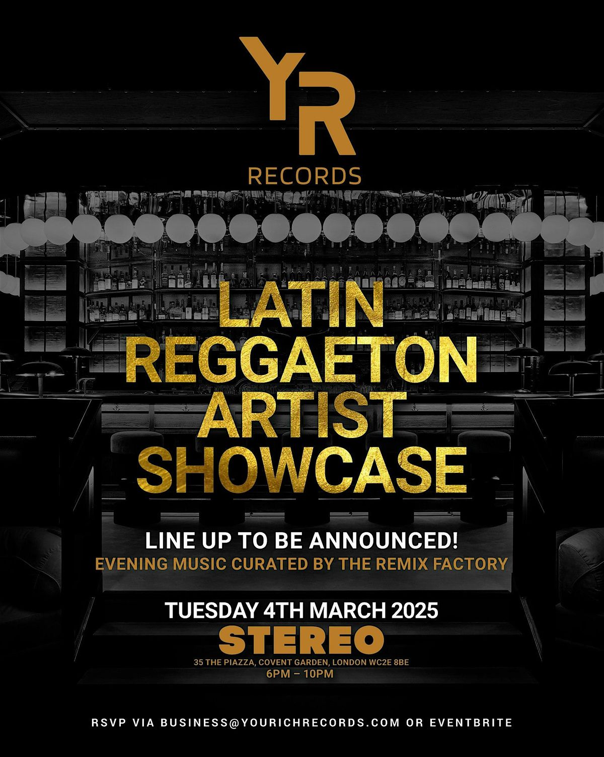 YR Records Artist Showcase - Latin \/ Reggaeton