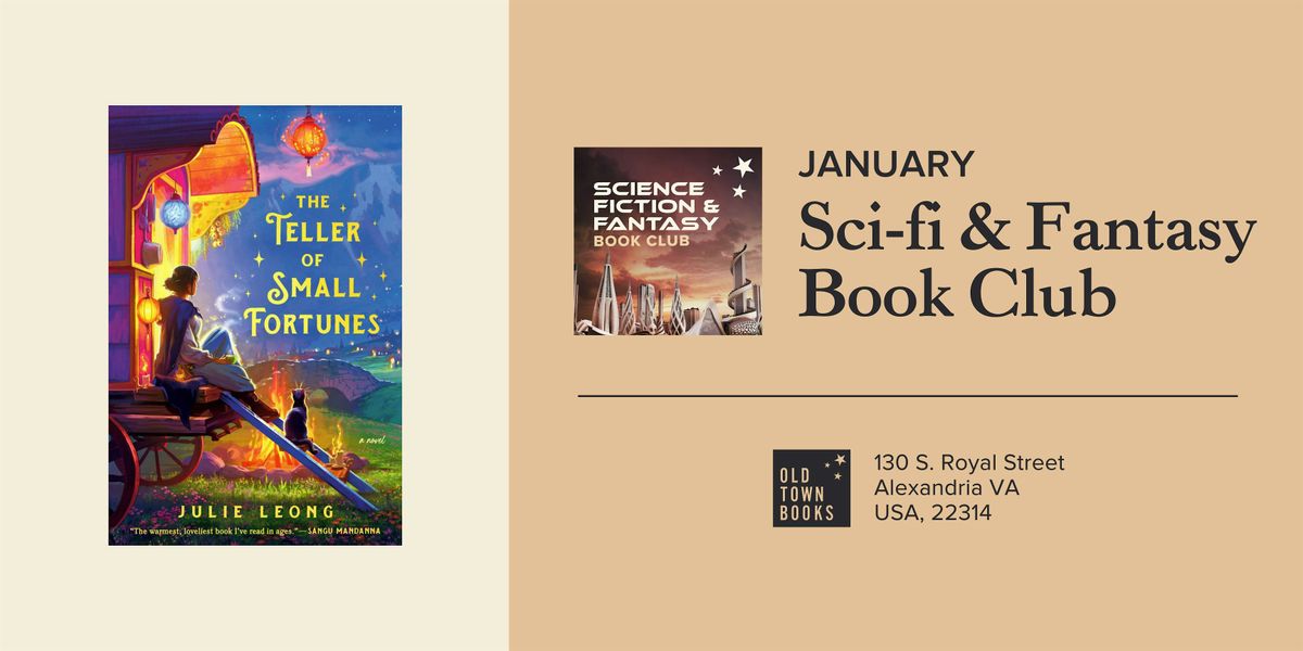 January SciFi & Fantasy Book Club: The Teller of Small Fortunes