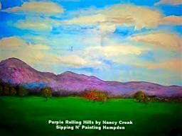 Purple Rolling Hills  Sun. March 30th 5:30pm $35