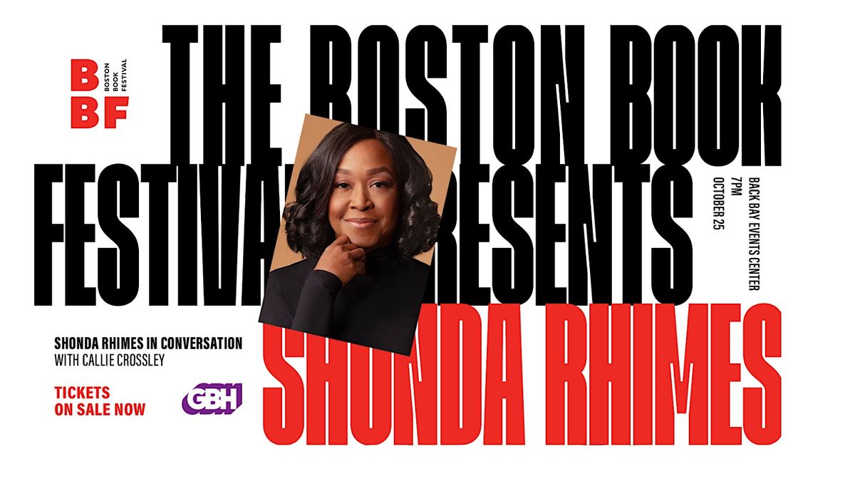 BBF presents An Evening with Shonda Rhimes