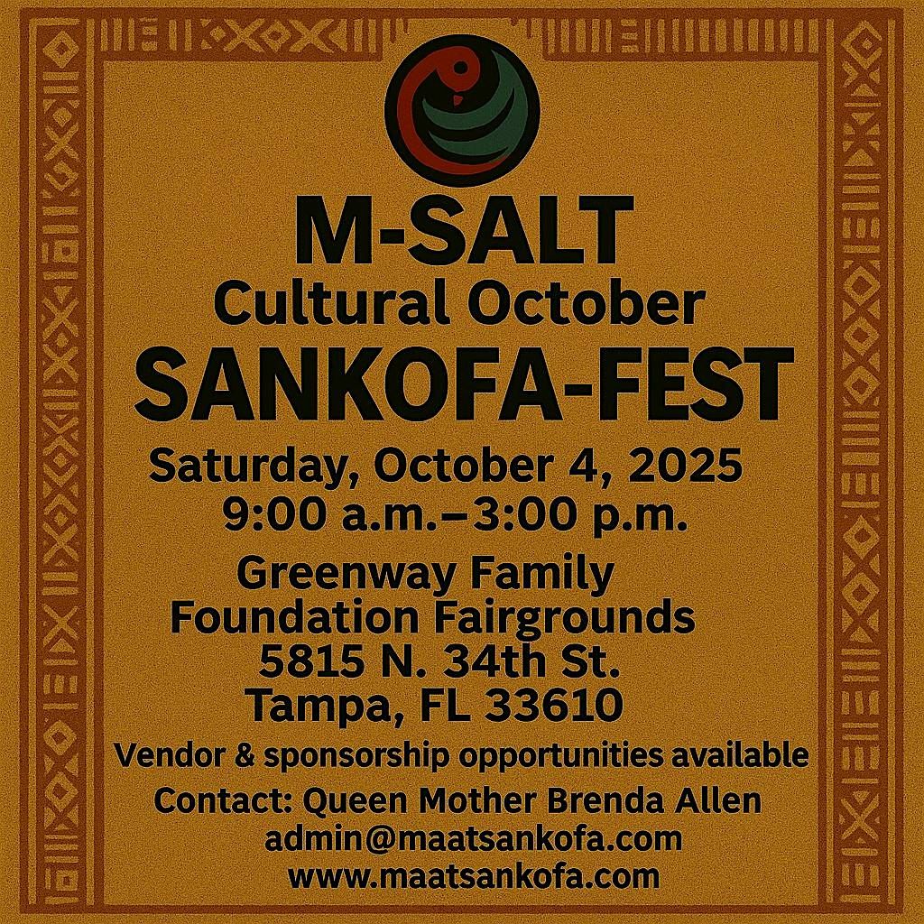 MSALT Cultural October Sankofa-Fest