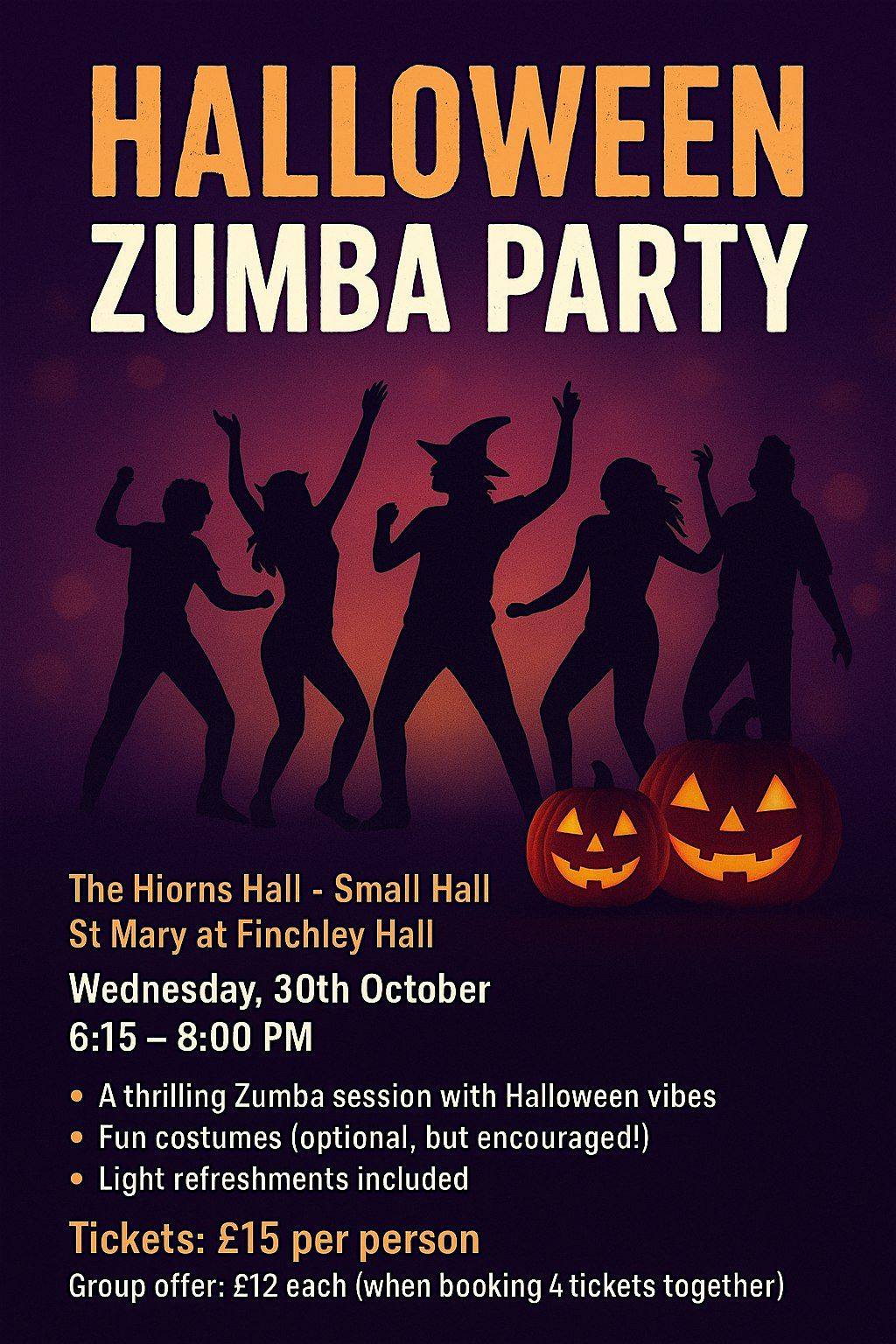 Halloween Zumba party