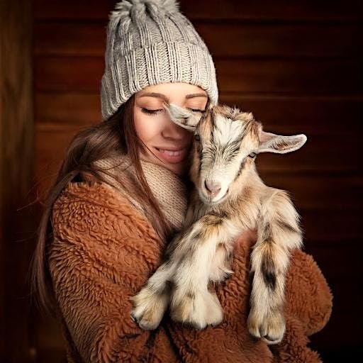 Black Friday Baby Goat Cuddle & Hike