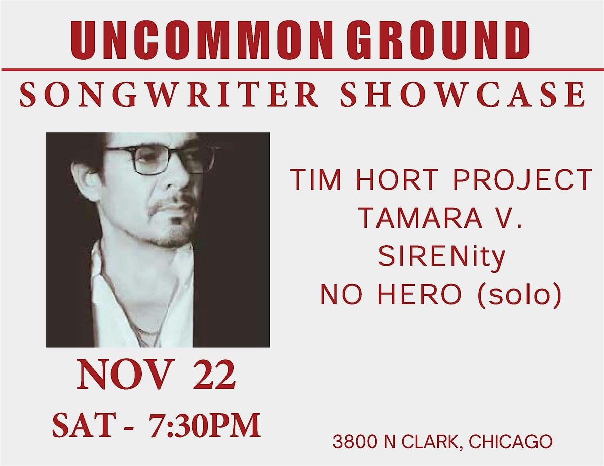 SONGWRITER SHOWCASE hosted by Tim Hort