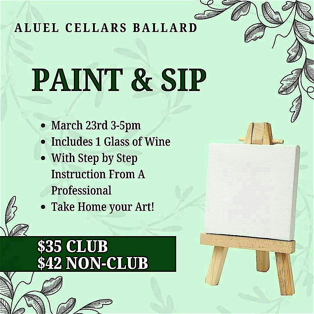 Spring Paint and Sip!