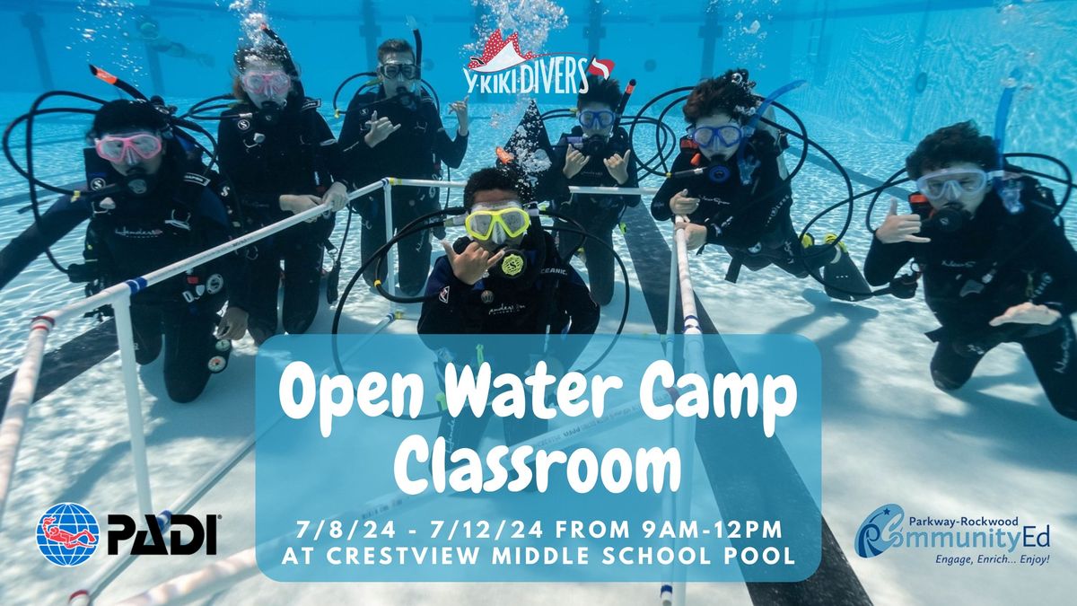 Parkway-Rockwood Community Ed: Open Water Camp Classroom