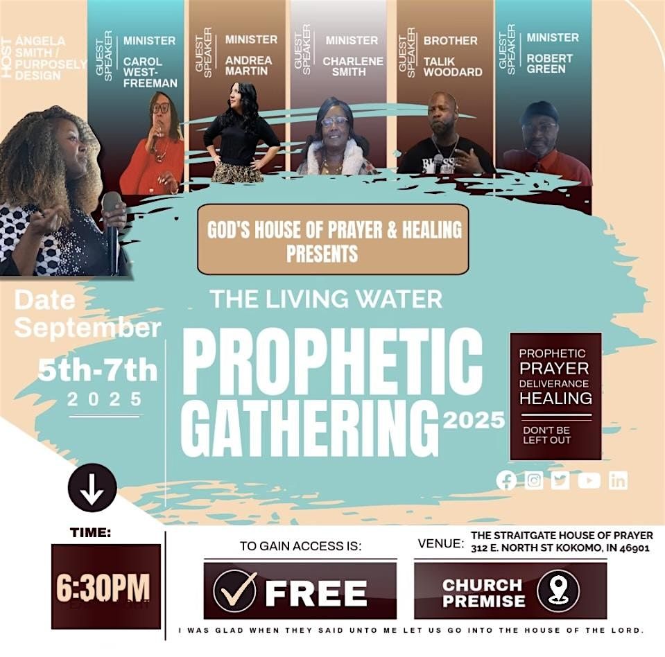 The Living Water Prophetic Gathering (ReBirth)