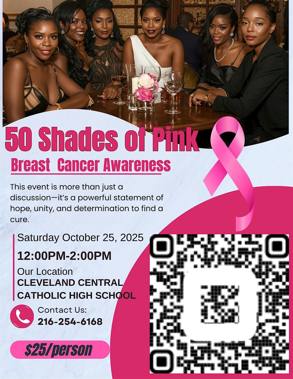 50 Shades of Pink (Breast Cancer Awareness)