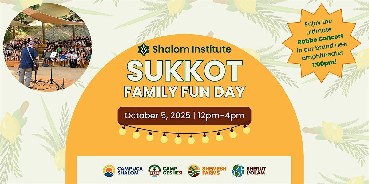 Sukkot Family Fun Day