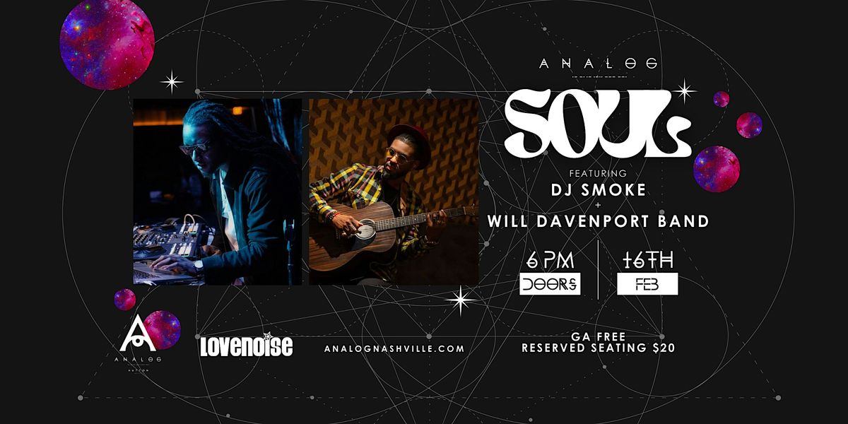 Analog Soul featuring DJ Smoke and Will Davenport Band