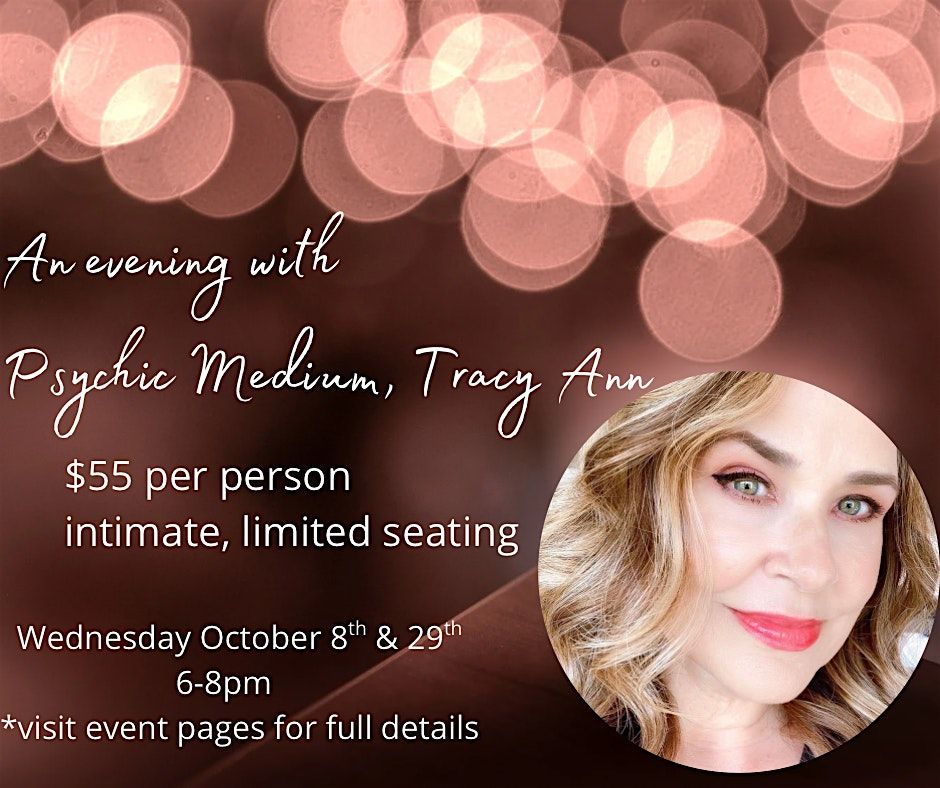 10\/8  Psychic Medium, Tracy Ann at the Grey Goat