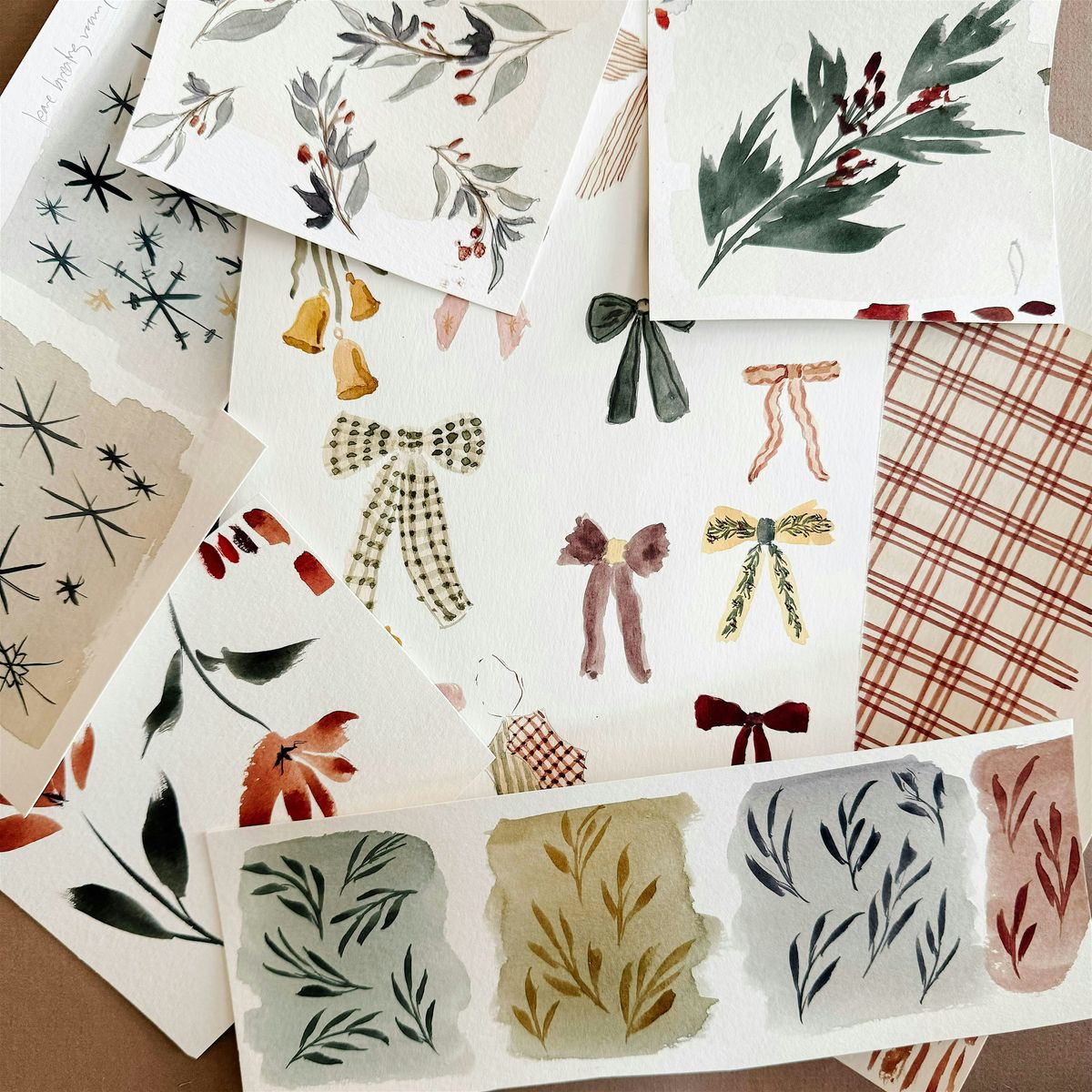 Holiday Watercolor Workshop