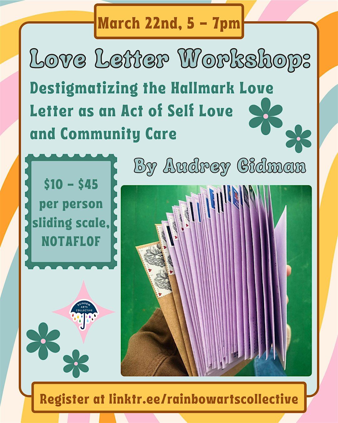 Love Letter Writing Workshop as an Act of Community Care by Audrey Gidman