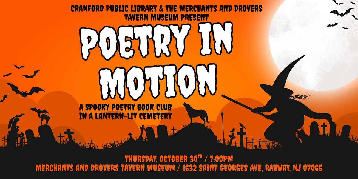Poetry in Motion: Halloween Edition