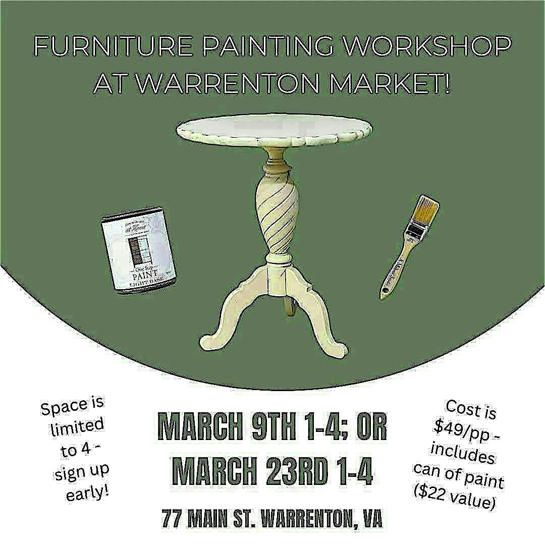 Furniture Painting Workshop