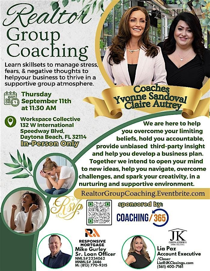 Realtor Group Coaching w\/ Coaches Claire Autrey & Yvonne Sandoval