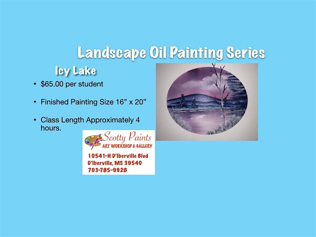 Bob Ross Workshop - Icy Lake