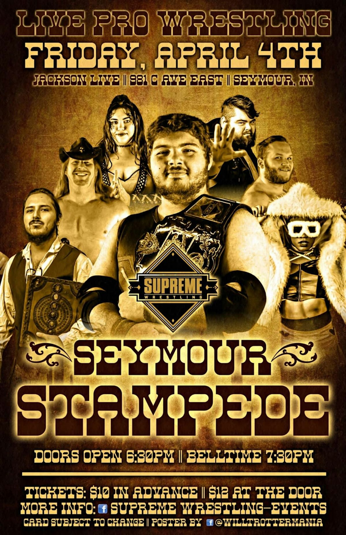 Supreme Wrestling Presents "Seymour Stampede"