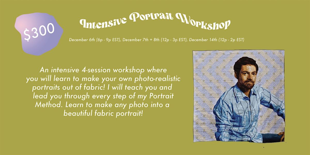 Intensive Portrait Workshop