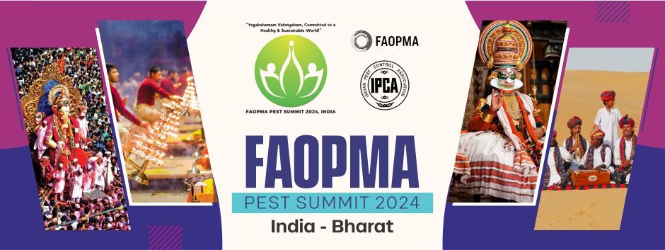 FAOPMA Pest Summit 2024, Mumbai India - conference sessions