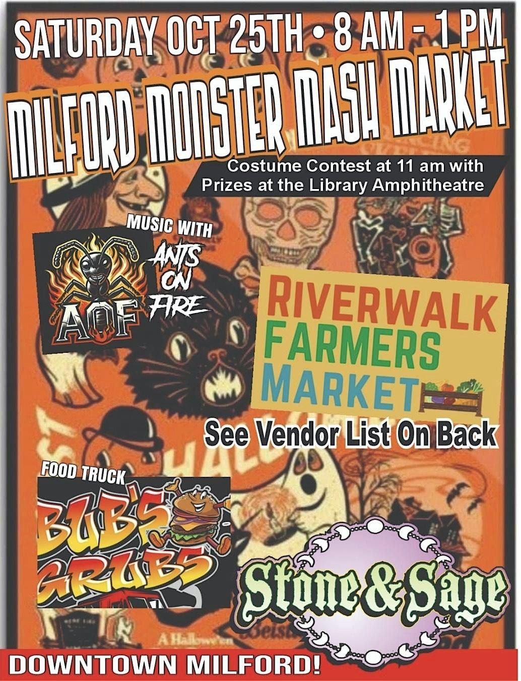 Milford Monster Mash Halloween Market