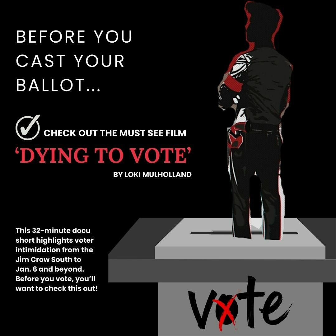 'DYING TO VOTE'