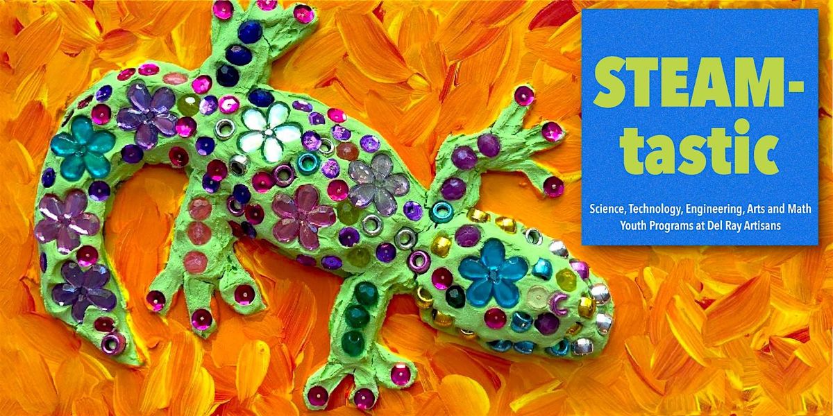 Gaudi Mosaic Lizard Workshop (for all ages: kids, adults, family-friendly)