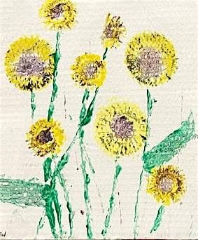 PAINTED SUNFLOWERS