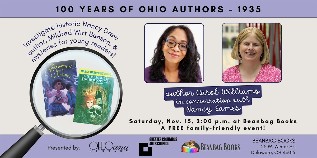 100 Years of Ohio Authors: 1935 - Mildred Wirt Benson & Carol Williams