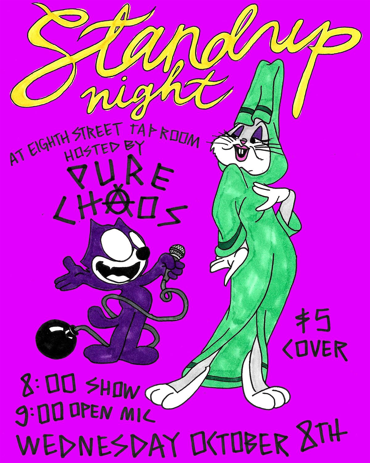 Pure Chaos Comedy Night at the Eighth Street Tap Room