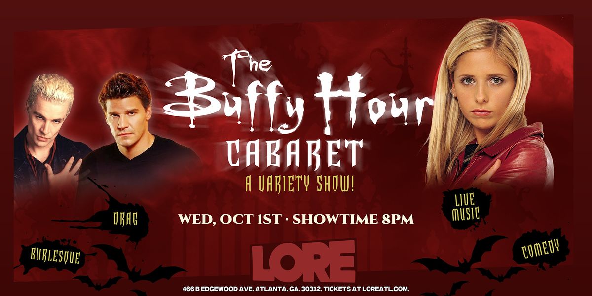The Buffy Hour Cabaret: Once More with Gooning