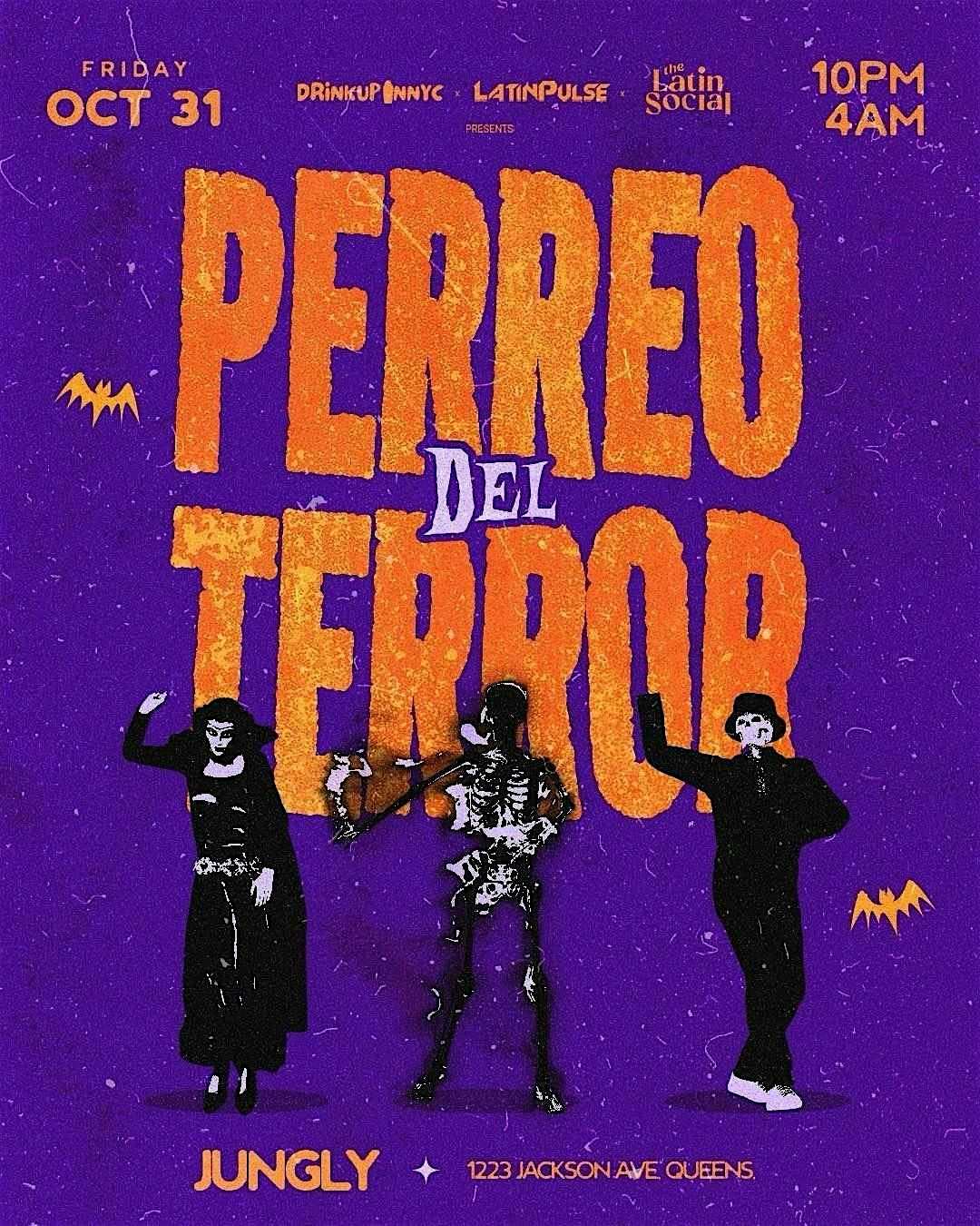 Blue Glove Presents: PERREO DEL TERROR @ JUNGLY | OCT 31
