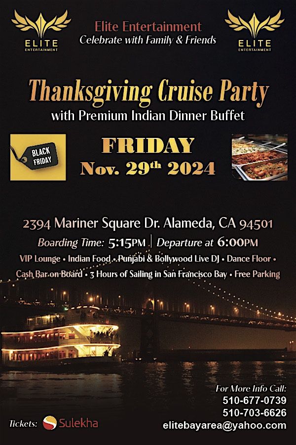 Thanksgiving Cruise Party